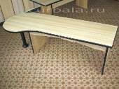 Вид отделки крышки стола для офиса.