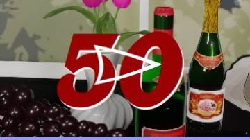 Музыкальные видео поздравления с юбилеем 50 лет.