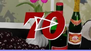 Музыкальные видео поздравления с юбилеем 70 лет.