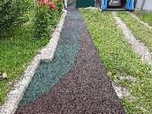 бетонная дорожка с резиновой крошкой