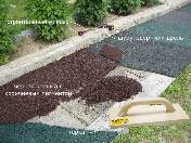 инструменты для укладки резиновой крошки